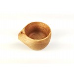 Petite tasse kuksa Owe 95 ml tasse en chêne rouge pour Ristretto, Espresso, Dopio, whiskey et autres spiritueux